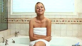 Amateur housewife interview before rough sex porn video